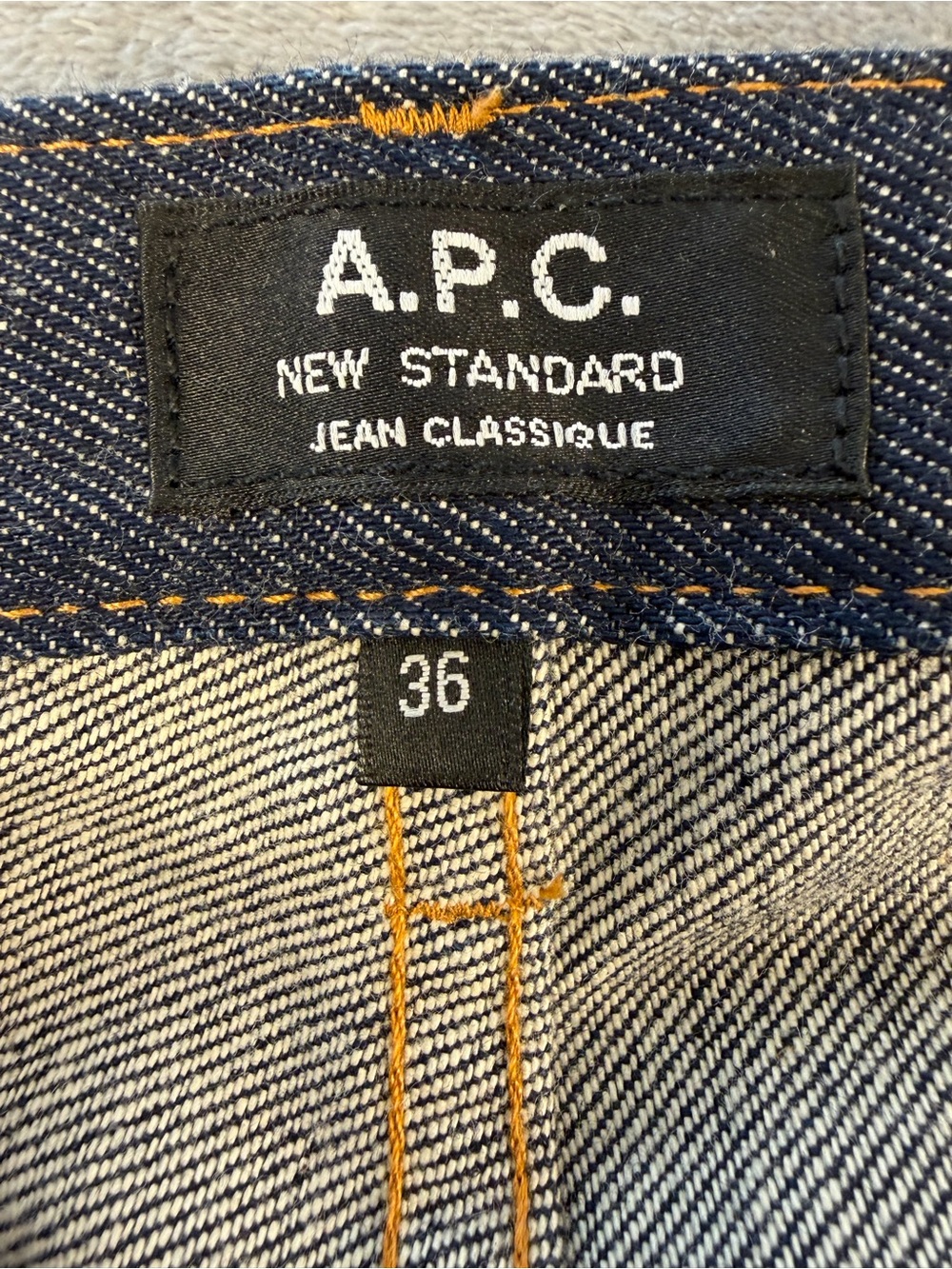 A.P.C. Men’s Indigo Straight-Leg Jeans - Picture 4 of 11